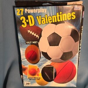 3-D Valentines Card Set